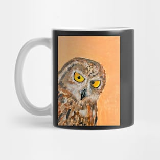 Acrylic painting of an owl Mug